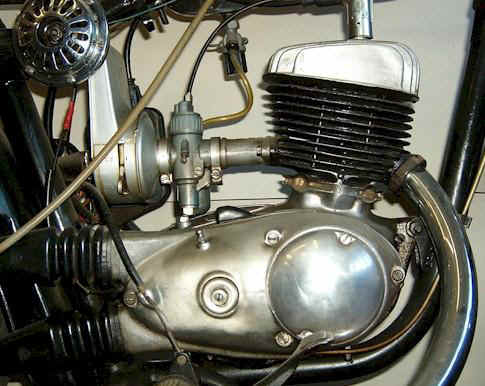RT 125 ccm Motor von 1959